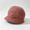 Thickened Mom Knit Hat Windproof Fisherman Hat Gift Ready Winter Bucket Hat  Daily Shopping