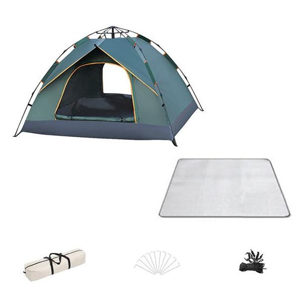 WTEMPO Водонепроницаемые солнцезащитные портативные складные палатки для кемпинга на открытом воздухе полностью автоматические быстро открывающиеся палатки для 2-3 человек самоходные палатки для путешествий