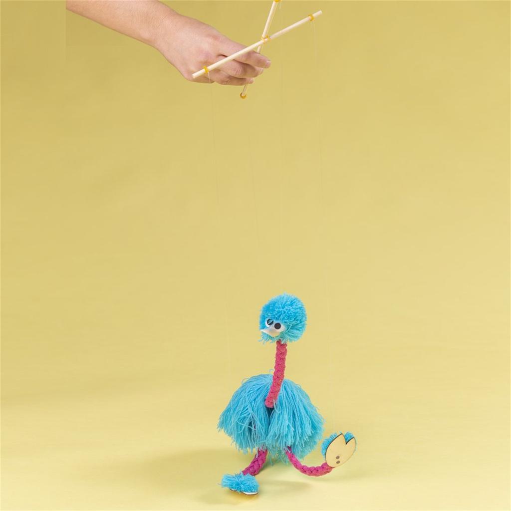 Marionette Animal Hand Puppets For Kids Bird String Puppet Parent Child Interactive Educational Toys