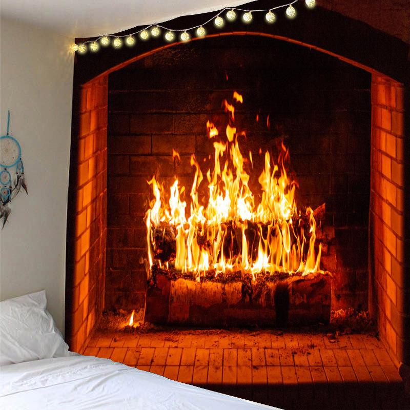 Новый рождественский гобелен с изображением лося, мультяшный рождественский орнамент, фон для спальни, настенное украшение, подвесной новогодний подарок, настенный