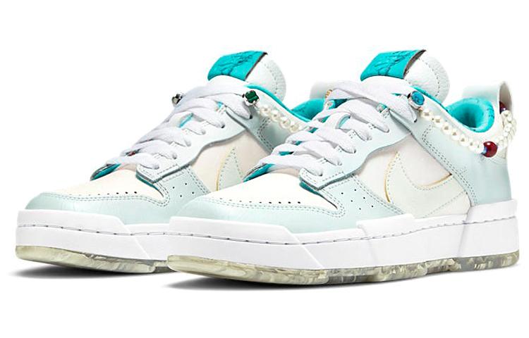 Nike Dunk Low Disrupt Бело-зелено-фиолетовый 'White Green' Женские DC3282-013