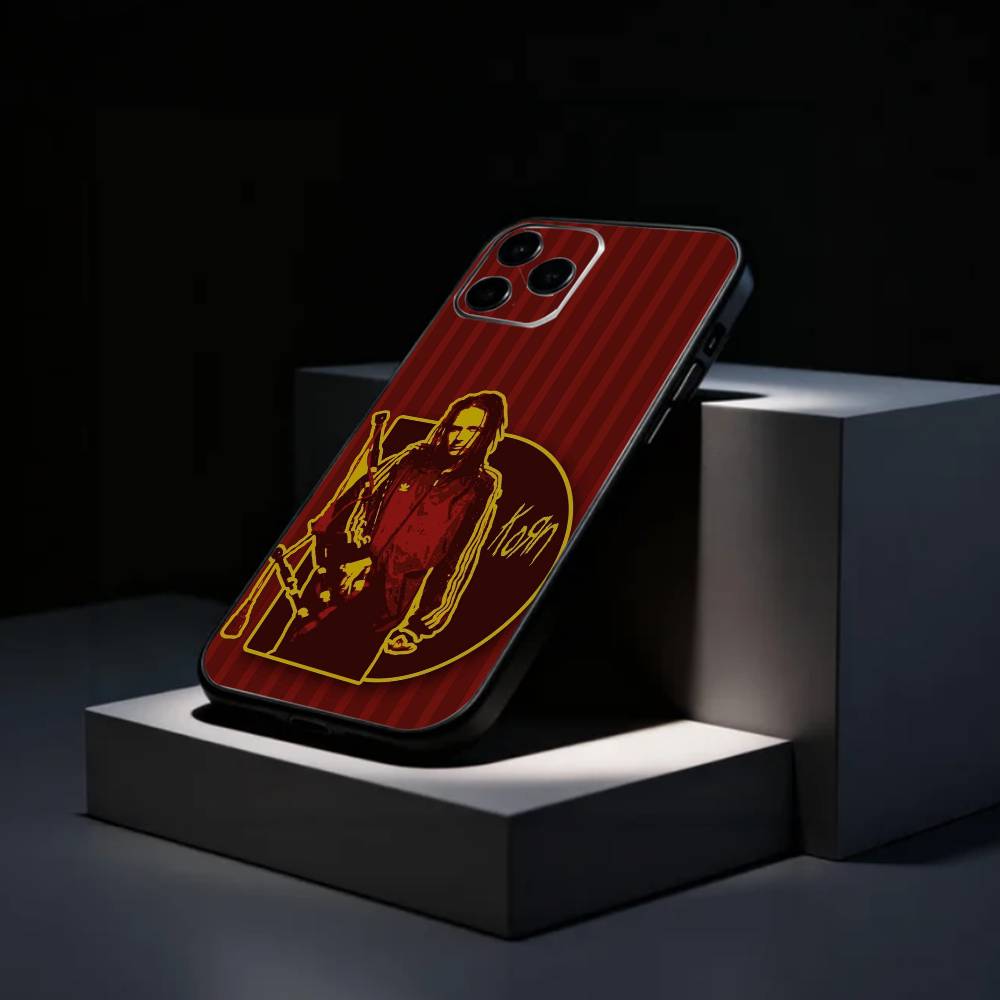 K-KornS Рок-группа Чехол для телефона Силиконовый Мягкий Для IPhone 17 16 15 14 13 12 11 X XR Plus Pro Max Plus