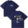 Singer Alex Warren 2026 Tour Print Tshirts Unisex Unisex Vintage Cotton Tshirt Loose Casual Oversized Fashion Tshirts Streetwear