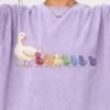Goose Pride Lover Gift, Momma Goose, Easily Distracted By Birds, LGBT LGBTQIA+ Goose Tee, Goose and Ducklings Pride Comfort Colors® Shirt