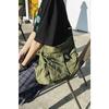 CoCopeaunts Women Men Crossbody Shoulder Bag Large Hobo Bag with Multiple Pockets Canvas Messenger Tote Bag for Women and Men