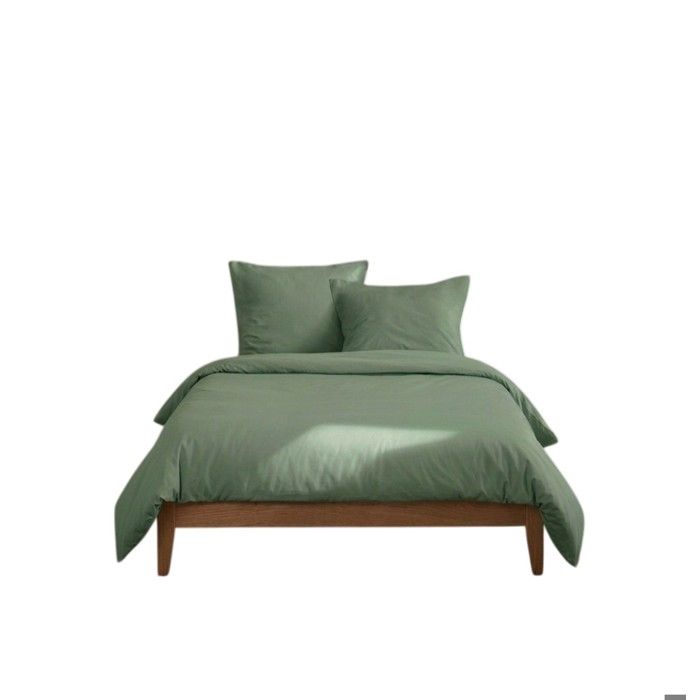 Parure de lit 240 x 220 cm Cocon vert