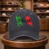 Tricolore Print Baseball Cap Casual Snapback Fashion Hat Adjustable Outdoor Leisure Cap for All Seasons Ideal for Travel a