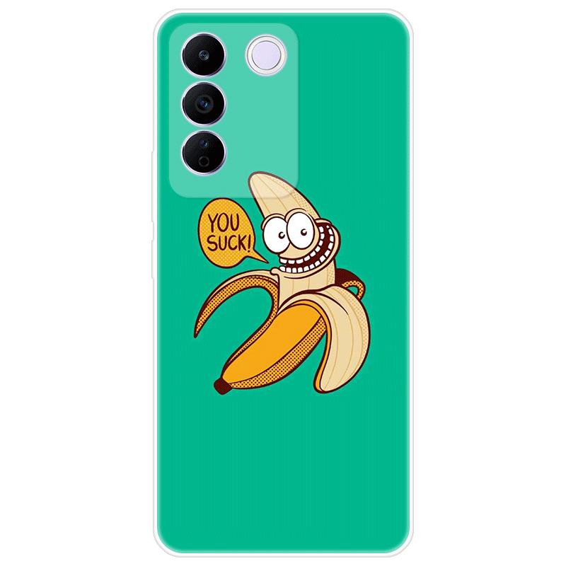 For Vivo V27e V 27e Case Soft Silicone Back Cover Cartoon Phone Case Diversification
