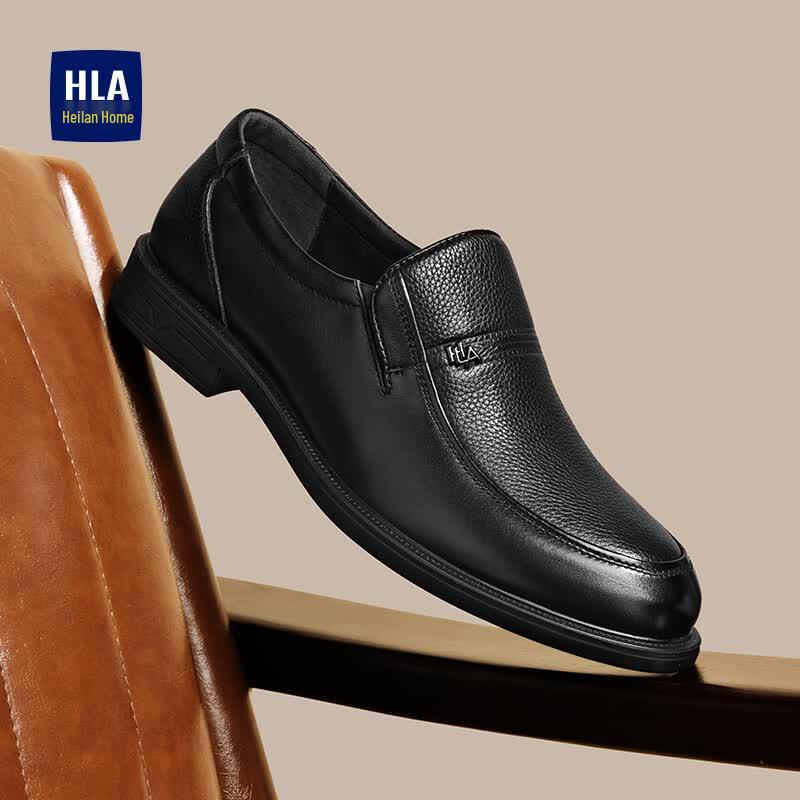 Мужские кожаные туфли-лоферы HLA T211 в стиле Business Casual