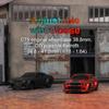 ARRISHOBBY C75 RC Car Turbo Race Mini RC Car New Chassis Technical Standards Compliance Certified Proportional Control Brake Lights 176 1/76