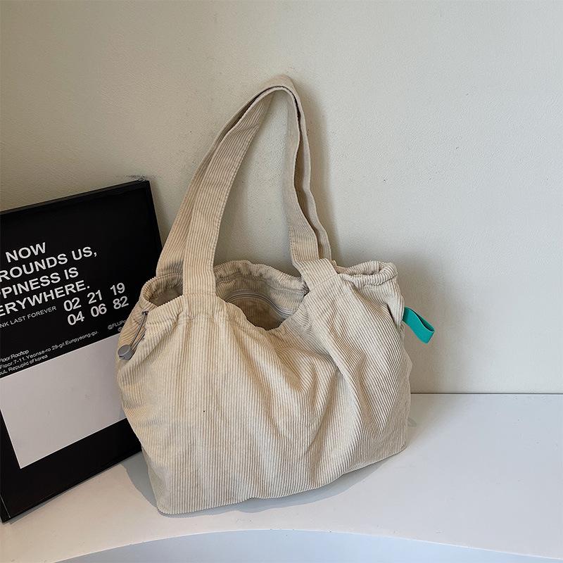 Новая вместительная сумка на плечо с завязками, легкая и простая сумка Bento