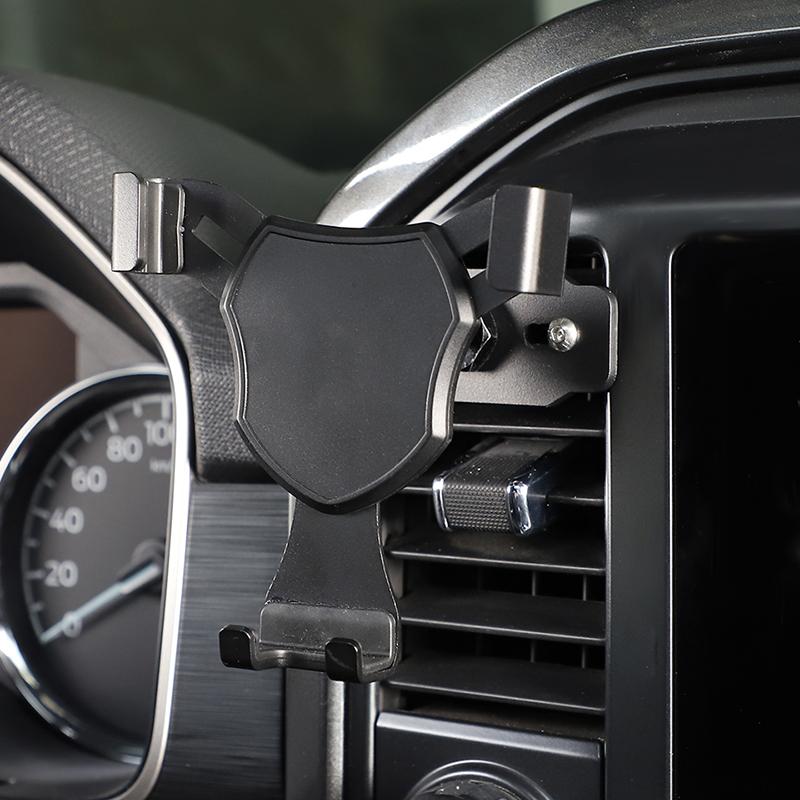 Автомобильный кондиционер, вентиляционное отверстие, кронштейн для мобильного телефона, подставка для GPS-телефона, подходит для Ford F150 2021 года, аксессуары для салона автомобиля