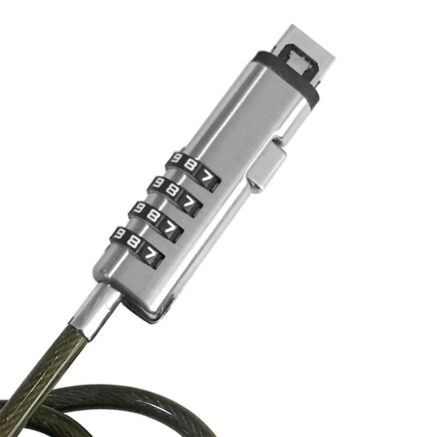 USB-порт 4-значный пароль Универсальный кабель Офисный замок для ноутбука Защитный Профессиональный Защита от кражи Безопасность Без ключа