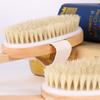 Bath Body Brush Back Scrubber with Comfy Bristle Long Handle Gentle Body Massager Wet or Dry Brushing Back Scrubber for