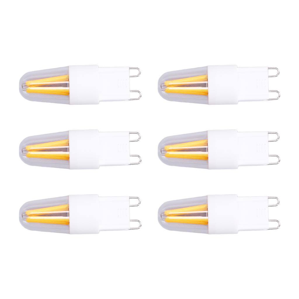 10Pcs G9 LED Bulb 200LM Warm White Lamp Bulb for Chandelier Ceiling Light Wall Sconces 220V
