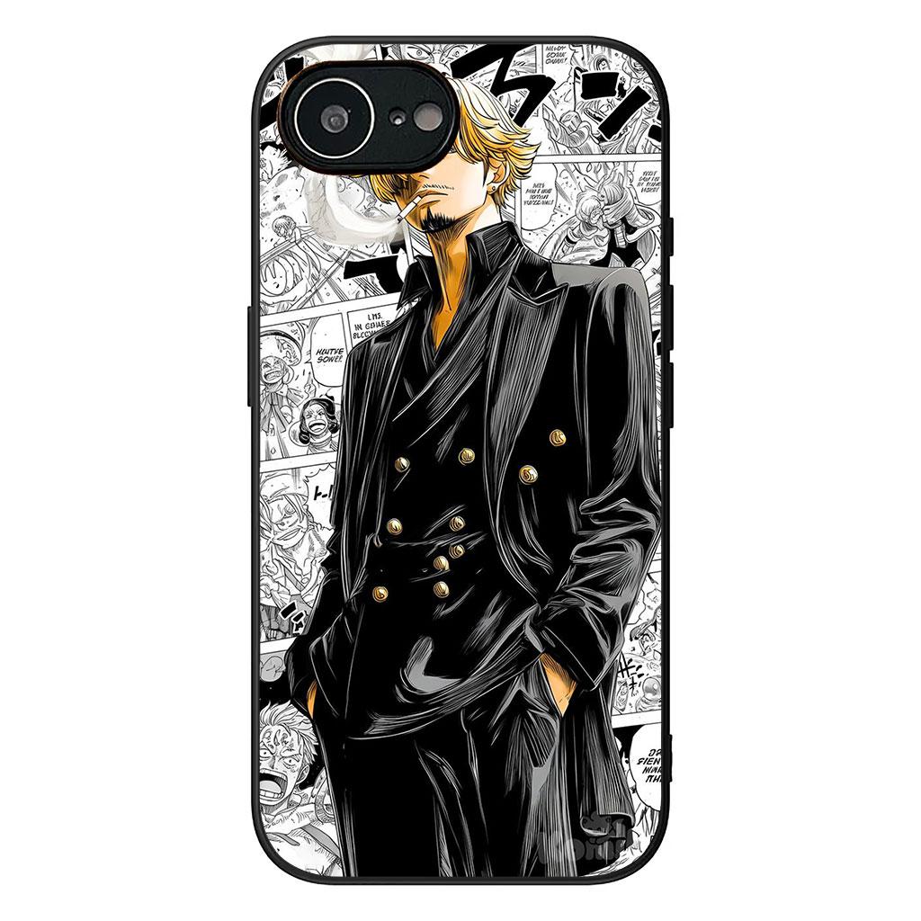 Обои Sanji One Piece Luffy Чехол для Motorola Moto G54 G05 G24 G45 G55 G75 G85 G15 G57 G86 Power Edge 50 30 Fusion neo Pro