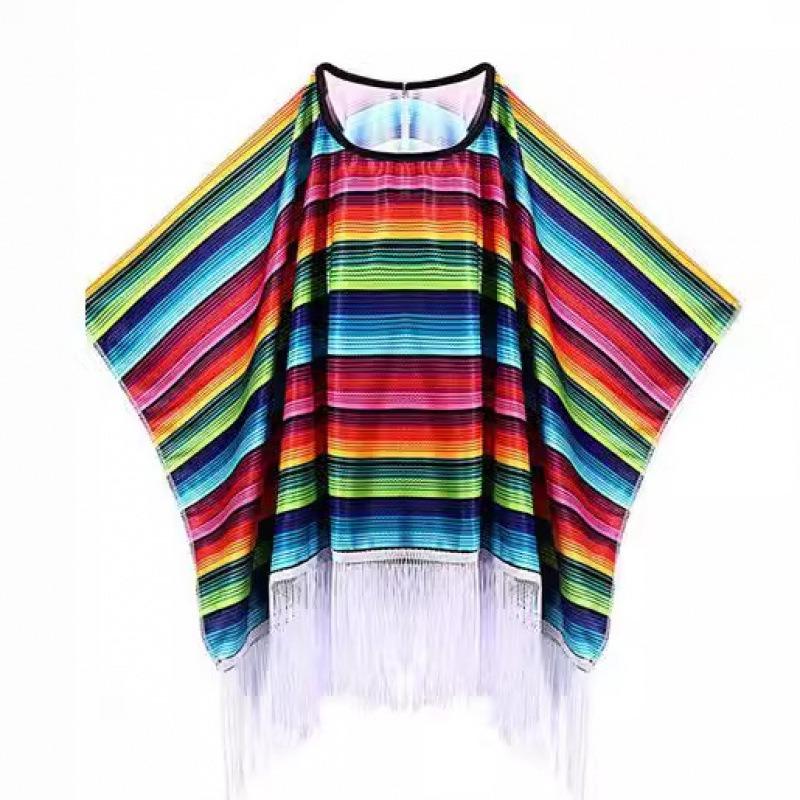 Шали, накидки для танцевальной вечеринки на Хэллоуин, накидки, накидки, накидки с лентами.