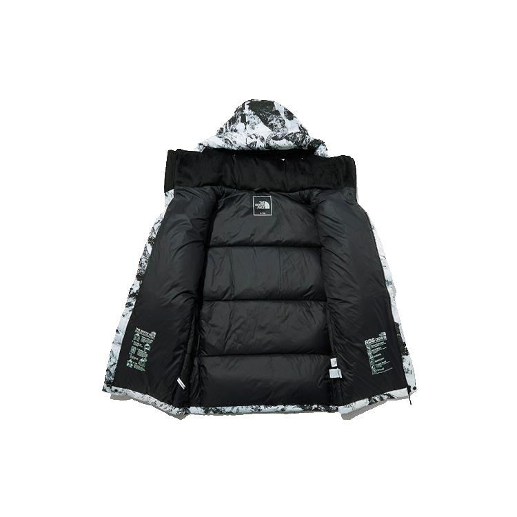THE NORTH FACE Down Jackets & Coats Winter Unisex Snow Mountain White NJ1DL70D