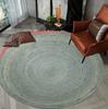 Modern Geometric Round Rug Nordic Abstract Carpet Soft Anti Slip Living Room Bedroom Decorative Floor Mat