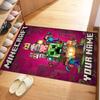 Minecraft Customizable Name Floor Rug Office Rug Suitable For Decorate Room Entryway Outdoor Bedrooms Antislip Rug Decorate Offices