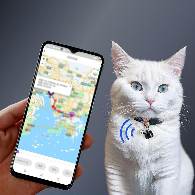 НОВЫЙ GPS-трекер с регулируемой системой ошейника Приложение FindMy Air Tag Умный Bluetooth-локатор Поиск ребенка Сумка Анти-потеря Ошейник для питомца