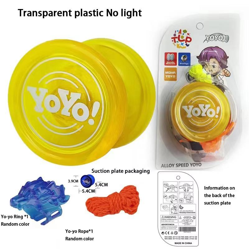 Йо-йо 1 шт. пластиковый кристалл профессиональный фристайл легкая атлетика соревнования йо-йо дети забавные подарки
