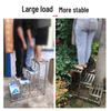 Stainless Steel Multi-Height Step Stool for Home, Factory, and Hospital Use