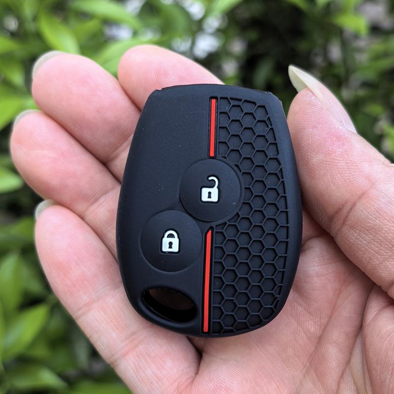 Силиконовый чехол-брелок для ключа автомобиля для Renault Trafic Clio Duster Logan Dacia Sandero Для Nissan Terrano Almera