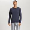Hanro Long Sleeve T shirT  75053 Ombre Blue 
