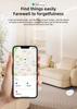 Dual-System Classic Tracker GPS Finder for IOS Android Works with Find My & Google Find Hub No Monthly Fee