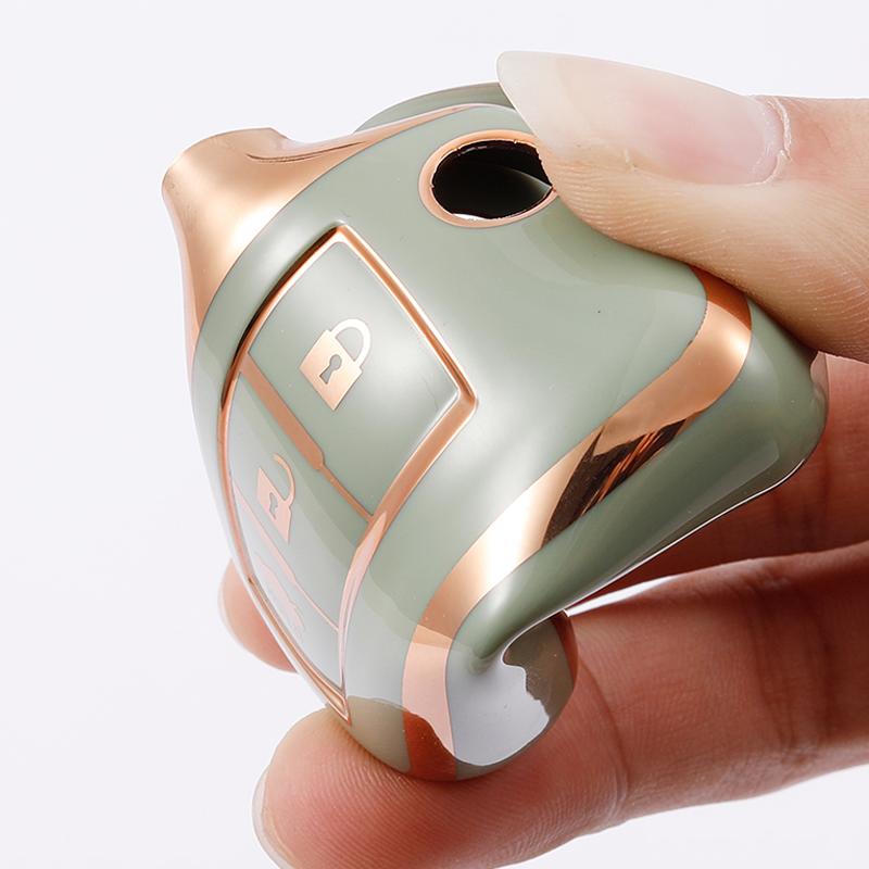 2/3/4 кнопки Мягкий ТПУ автомобильный складной чехол для ключей Защитная крышка для Nissan X-Trail Juke F15 Rogue Qashqai J11 Tiida Murano Maxima Quest аксессуары