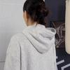 Puma Повседневная однотонная куртка с капюшоном на молнии с длинными рукавами и спущенной линией плеча Женские куртки 636312-04