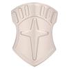 Magnetic ADHD Push Slider Toy Adult Office Travel Zinc Alloy Shield Shaped Slider Stress Relief Toy