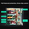 США Штекер Макс. 900 Вт RGB LED Бесшумный Вентилятор Блок Питания ATX 20pin SATA Для ПК Компьютера