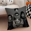 Metal American Band AAvenged Sevenfold Cushion Cover Throw Pillow Cover Hidden Button Durable Polyester Chair Cushion