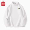 MINISO Мужская термофутболка с длинным рукавом и флисовой подкладкой