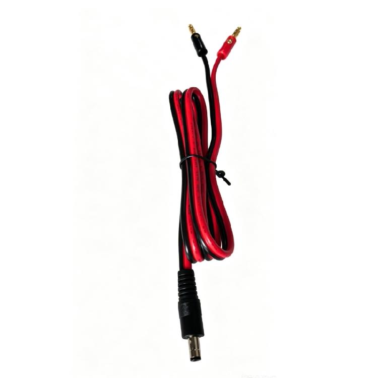 14 AWG DC5521 Штекер на 4-мм Банановый Коннектор с Двухцветной Полярностью для Школьной Лаборатории, Домашних Электромонтажных Работ