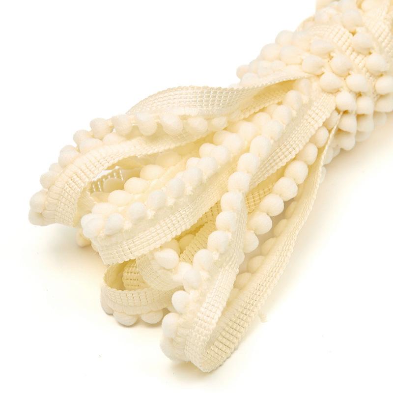 Мяч для ванны с кружевной окантовкой 1,3 см для самостоятельного изготовления одежды, штор и ковров