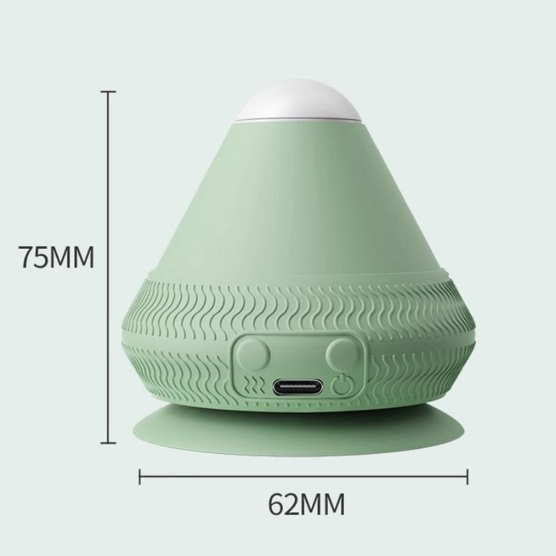Силиконовый массажный мяч USB перезаряжаемый вибрирующий массажный мяч фитнес-массажер для мышц талии спины расслабляющий массажер для снятия боли