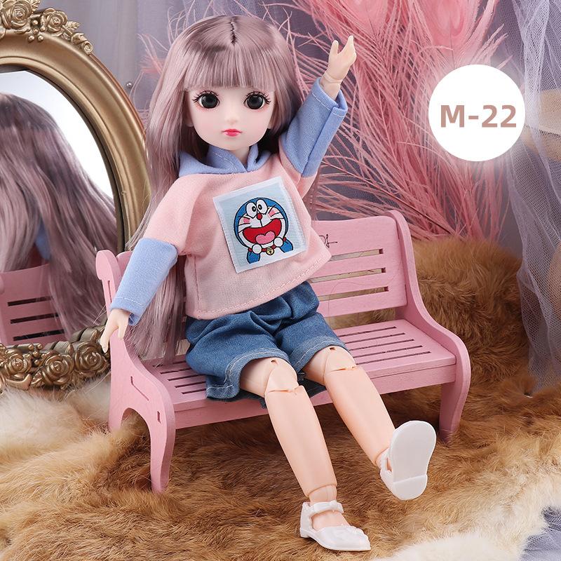 30 см кукла Лори девочка симуляция принцесса игрушка 23 шарнира 6 точек BJD кукла наряд подарок на день рождения