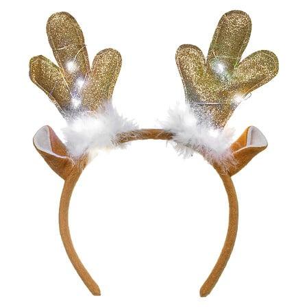 Led Reindeer Headband