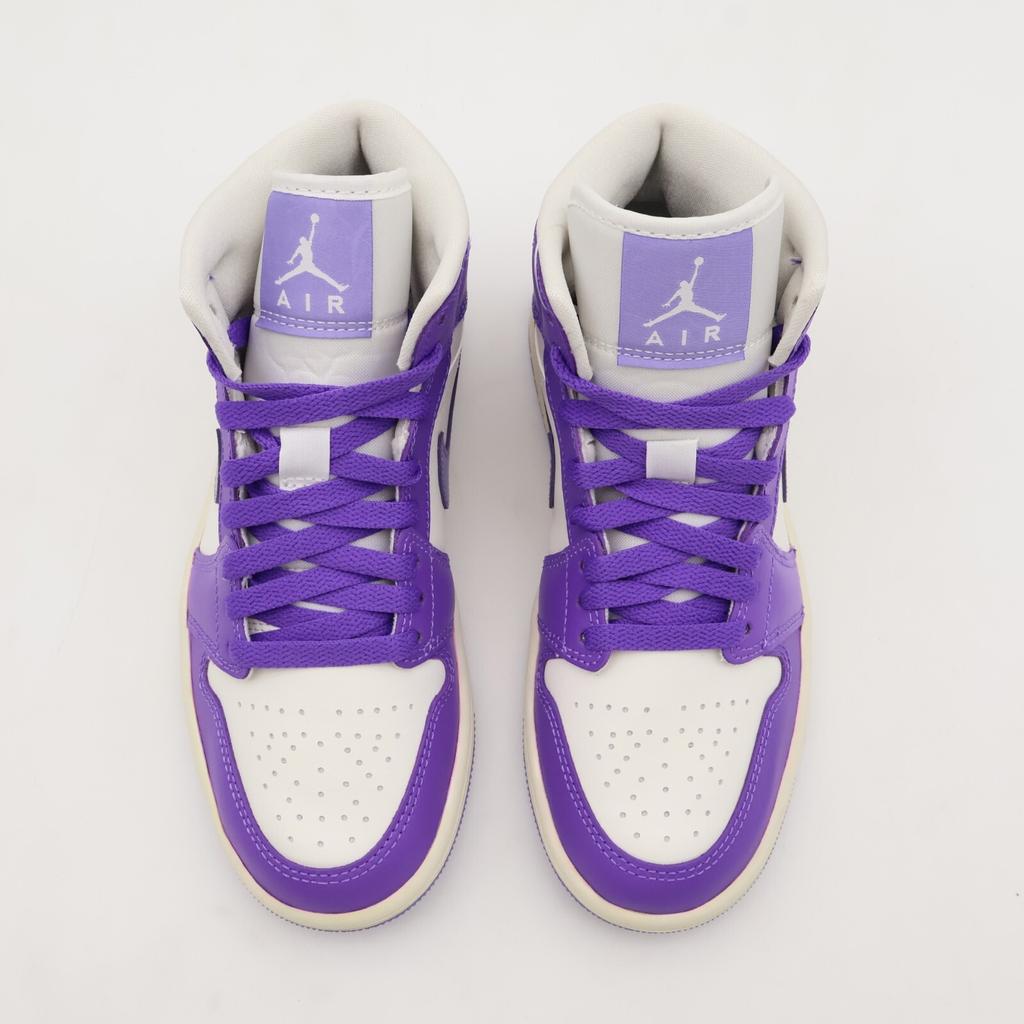 BQ6472-504 Nike Air Jordan 1 Mid Action Grape (Женский)