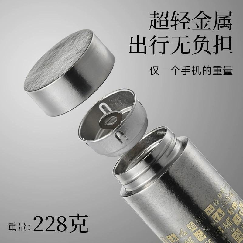 Pure Titanium Vacuum Insulated Travel Mug With Tea Infuser Men Office Business Use Lightweight Luxury Water Bottle 500ml