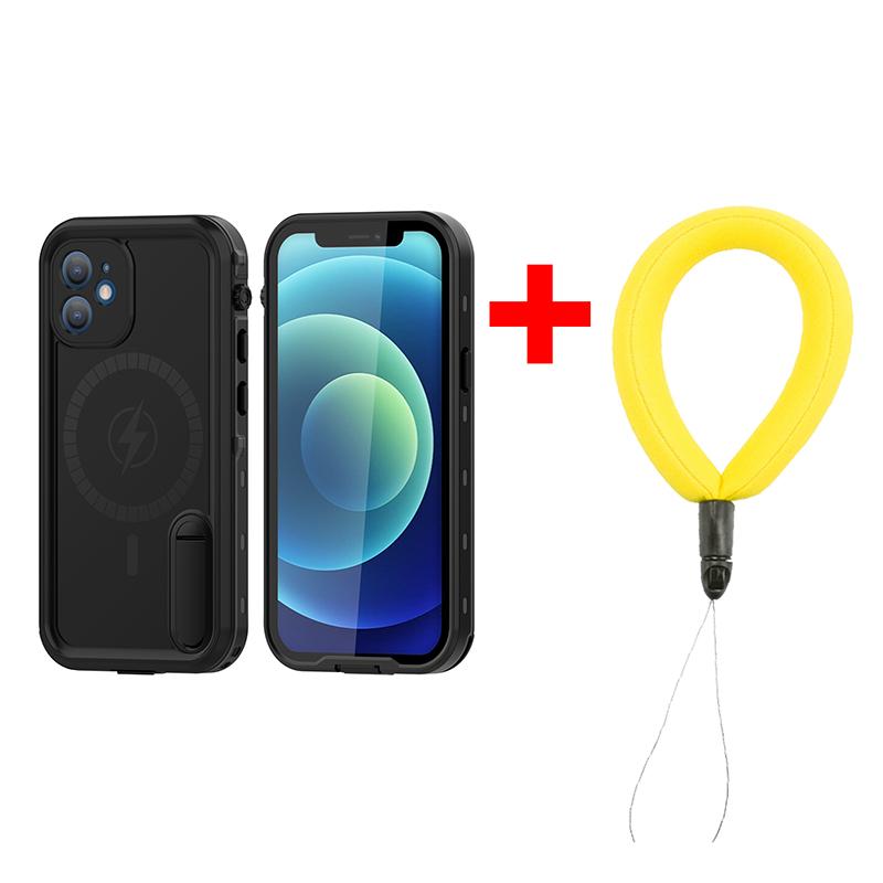 Водонепроницаемый чехол Redpepper IP68 для Apple iPhone 13 12 Pro Max, ударопрочный, защита от падений, с магнитной зарядкой, подставкой, чехол для плавания и дайвинга