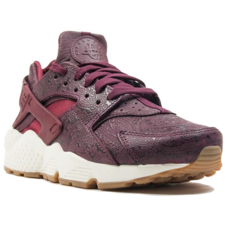 Nike Женские беговые кроссовки Wmns Air Huarache Run Premium Night Maroon Sail 683818-600