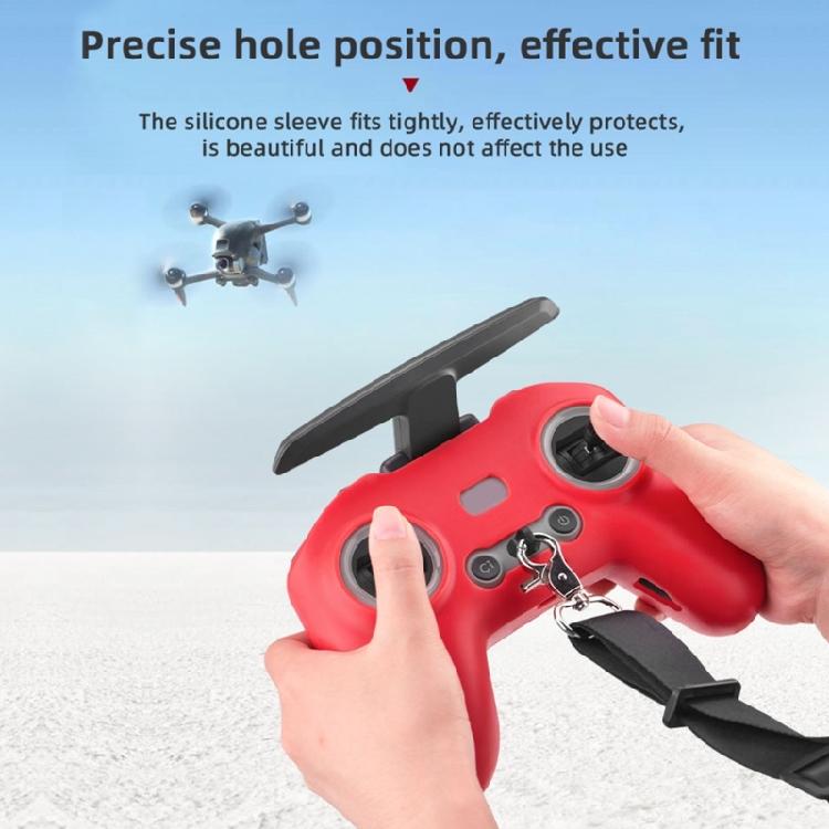 Силиконовый чехол с ремешком для пульта управления Avata/FPV Защитный чехол-кожа