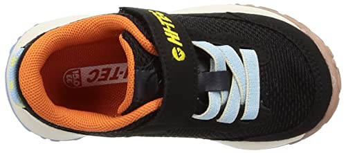 Hi-Tec HT KD057 AKARIS Kids' Sneakers, Black, Size 18.0 cm, 2E