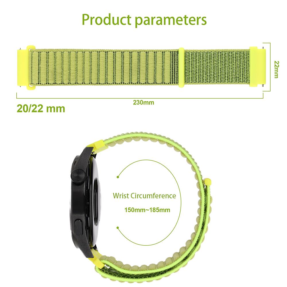20mm 22mm Soft Wristband For COROS PACE 4 3 2 Breathable Replace Strap For COROS APEX 4 42mm APEX 2 Pro 42 46mm Nylon Wavy Bands 3