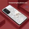 Красочный китайский лотос для Samsung Galaxy A15 5G 54 4G 51 50 24 35 90 71 12 51 53 52S 80 22 34 Черный чехол для телефона из закаленного стекла
