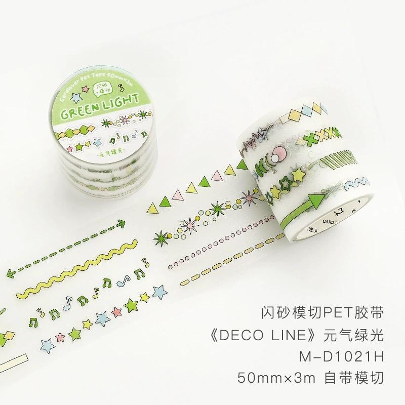 MINKYS Drean Star Butterfly Decorative Tape Sticker Scrapbook Journal DIY Tape Schoool Stationery
